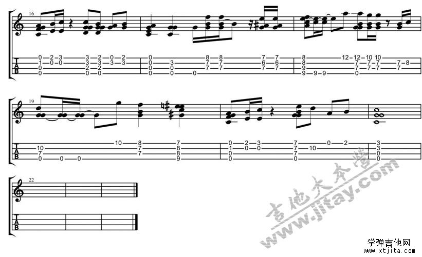 我们的歌ukulele