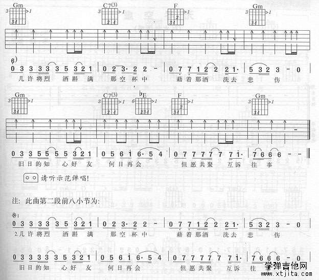 再见理想吉他谱